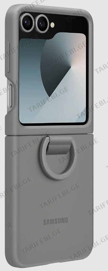 მობილურის ქეისი Samsung Flip 6 Silicone Cover Grey EF-PF741TJEGRU