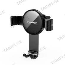 VENTION KCSB0 Auto-Clamping Car Phone Mount With Duckbill Clip Black Disc Fashion Type