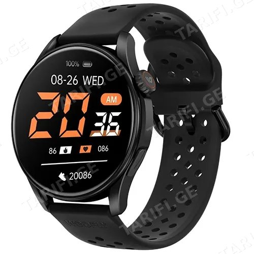 სმარტ საათი Weofly Curve 2 Black