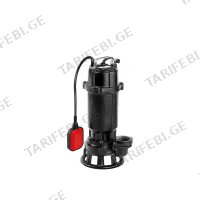 (750W) ჩასაძირი ტუმბო ჭუჭყიანი წყლისათვის YATO YT-85350