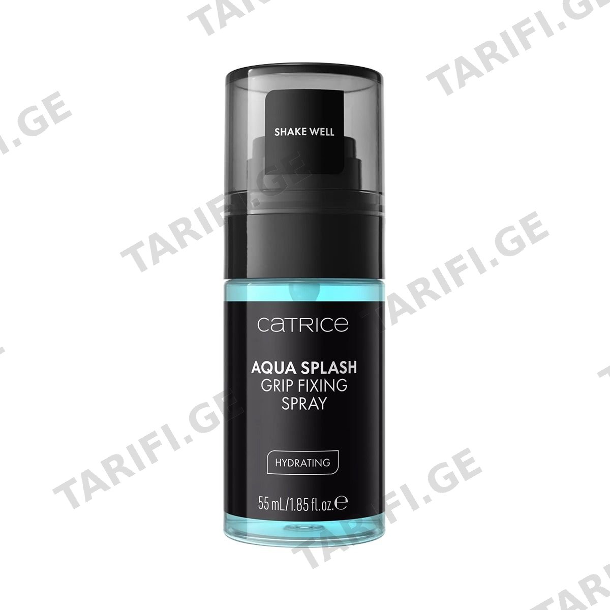 მაკიაჟის დასაფიქსირებელი სპრეი Aqua Splash 7855 კატრისი - Catrice