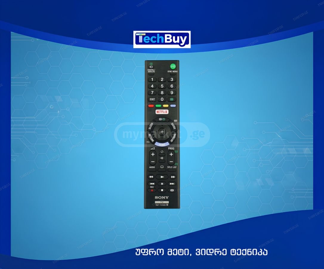 ORIGINAL✅ SONY ტელევიზორის პულტი