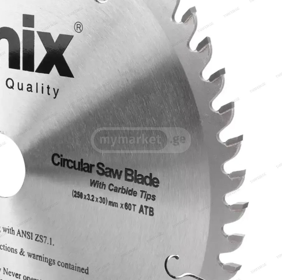 ცირკულარული ხერხის დისკი ATB 72T Ronix RH-5114, 300მმ