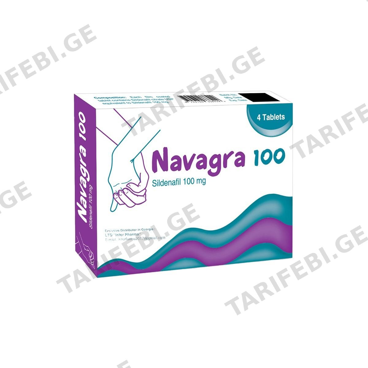 ნავაგრა - Navagra 100მგ 4 ტაბლეტი