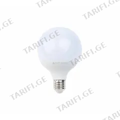 შუქდიოდური ნათურა New Light G95-PA-C E27 3000K 12W E27