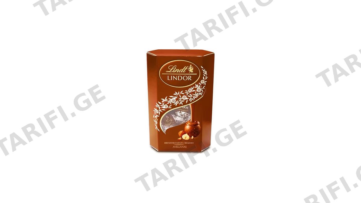 LINDOR შოკოლადის ნაკრები თხილის 200გრ