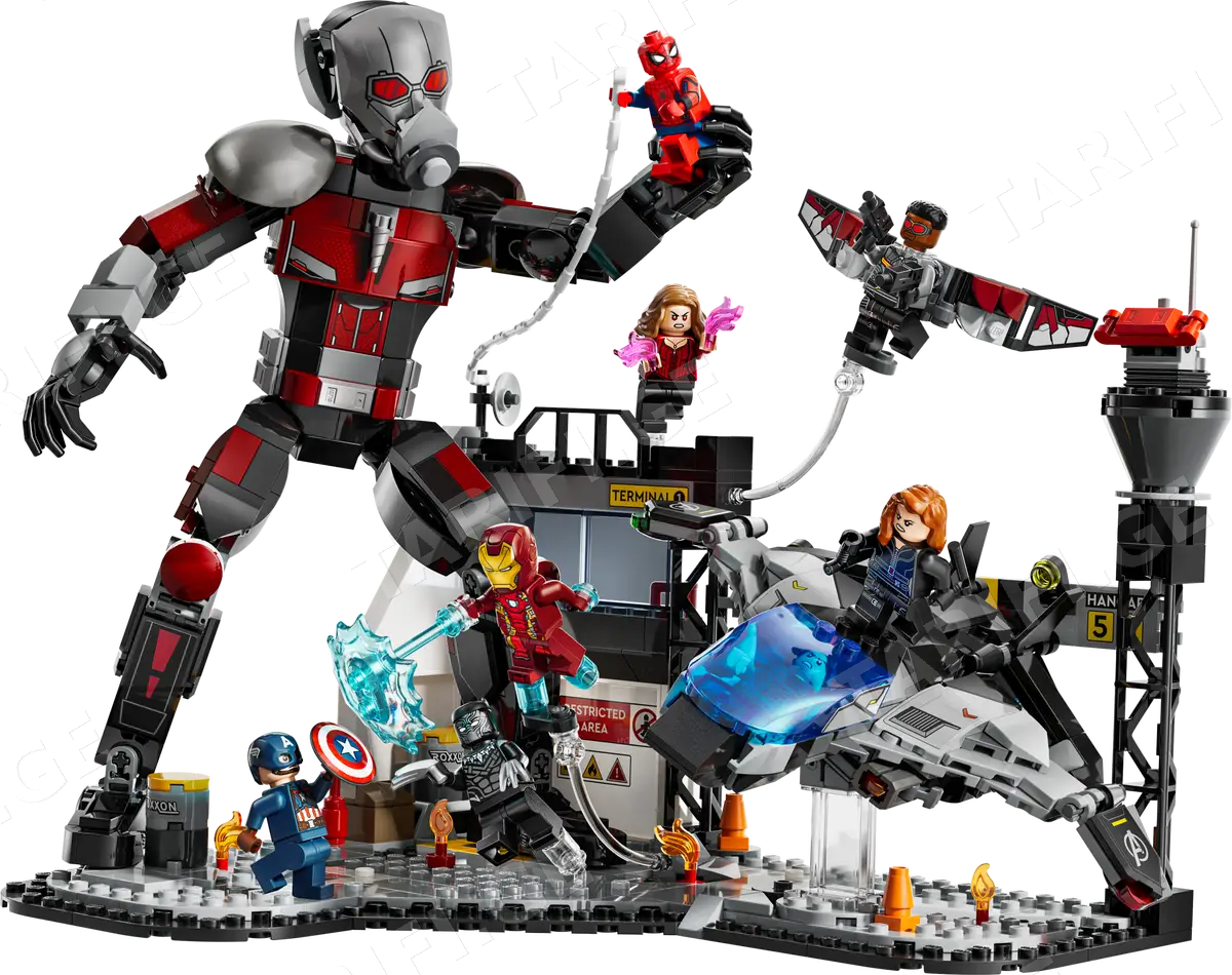 ლეგო Constructor Super Heroes Captain America: Civil War Action Battle
