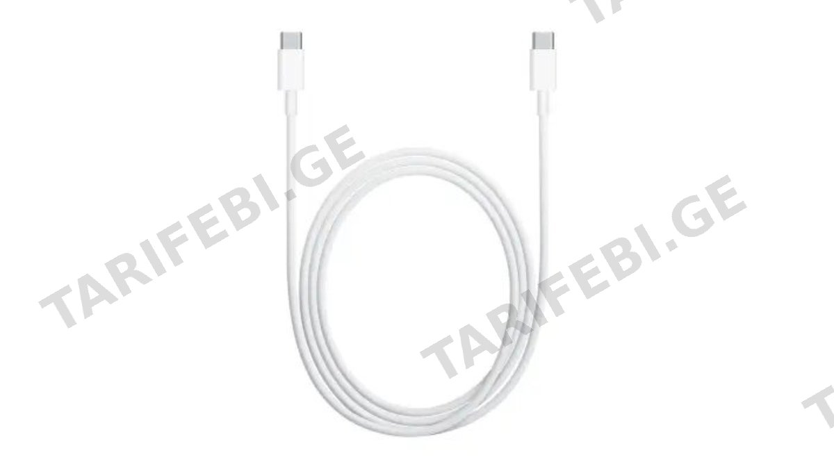 Apple USB Type-C to Type-C 60W Cable 1m ( MJWT2ZM/A )