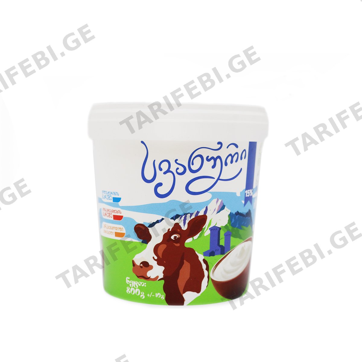 სვანური "ნატურალ პლიუსი" 15% 800გრ