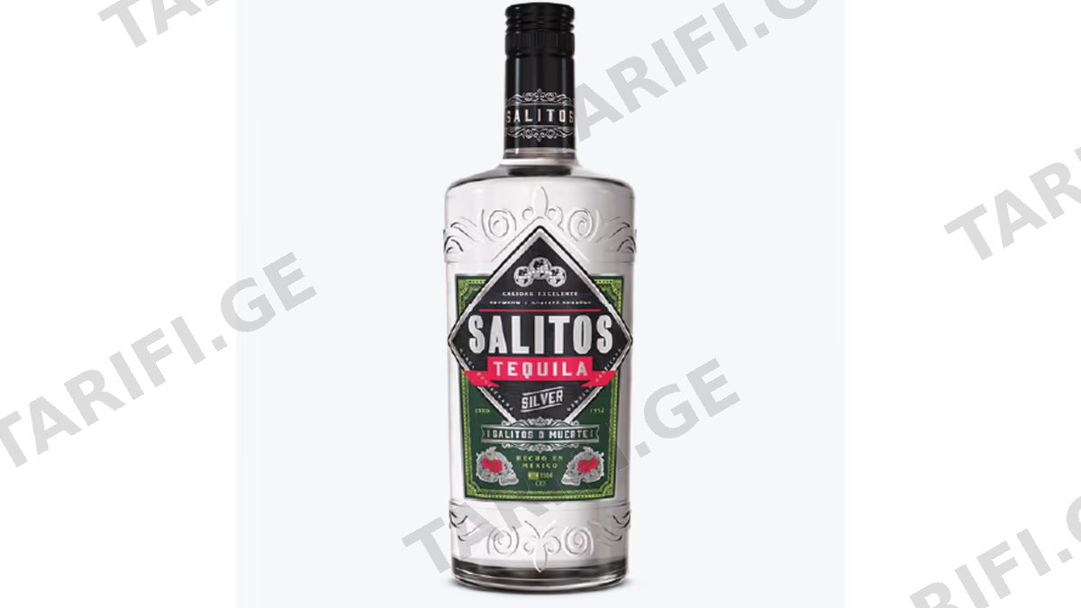 ტეკილა / Salitos / სილვერი 38% / 6*700მლ