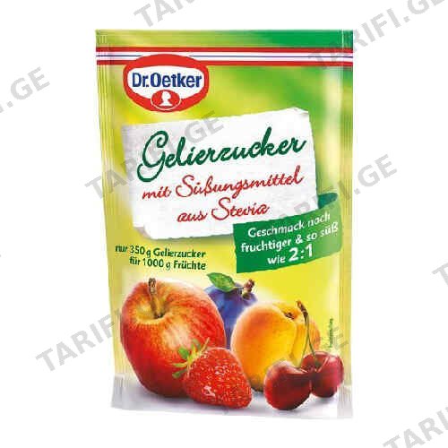 შაქარი სტევიათი /Dr.Oetker/ 350 გრ
