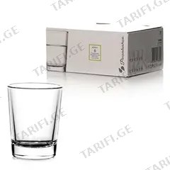 ჭიქა არყის Pasabahce (Optica)/952450 12მლ 6 ცალი