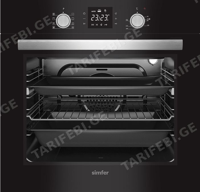 ჩასაშენებელი ღუმელი Simfer B6EP208GGB GEO (CAT)
