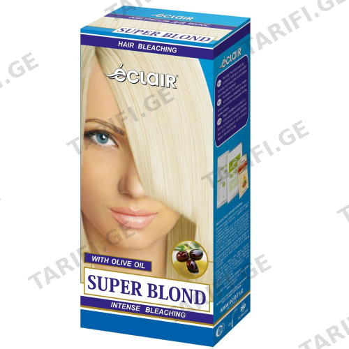 ეკლარი - თმის გამაღიავებელი მაქსიმალური Super Blond