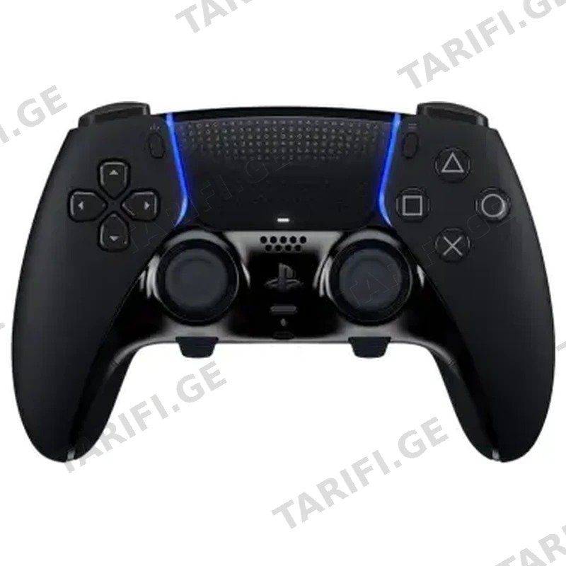 სათამაშო კონტროლერი SONY PLAYSTATION DUALSENSE EDGE უსადენო MIDNIGHT BLACK PS5-ისთვის