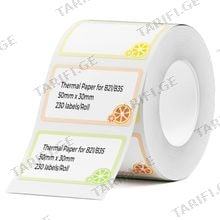 NIIMBOT 50 x 30mm Fruit Slice Thermal Label ლაზერული კარტრიჯი