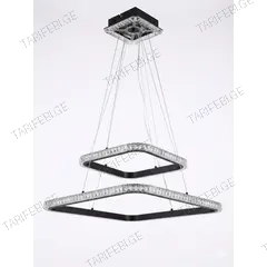 ჭაღი Bella Mita C9079-2 BK+FG 80W