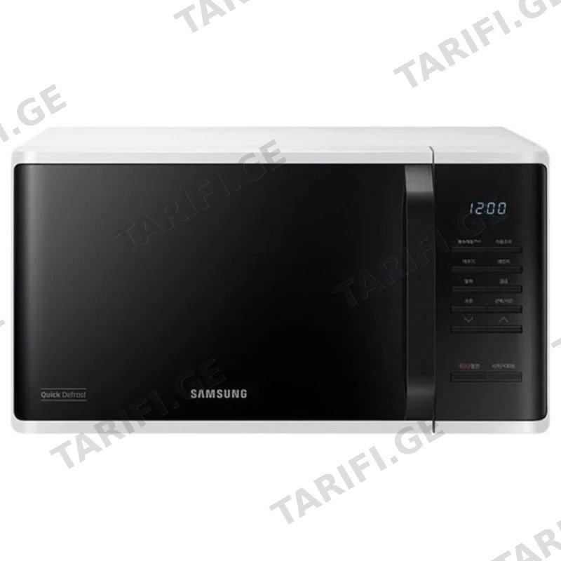მიკროტალღური ღუმელი SAMSUNG MS23K3513AW-SG 23 ლიტრი თეთრი