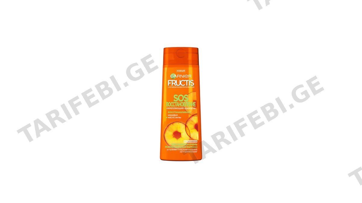 FRUCTIS შამპუნი თმის გაყოფილი ბოლოებისთვის-250მლ