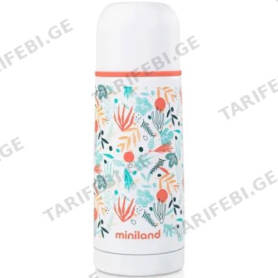 ლითონის თერმოსი MINILAND SILKY THERMOS MEDITERRANEAN (500 ML)