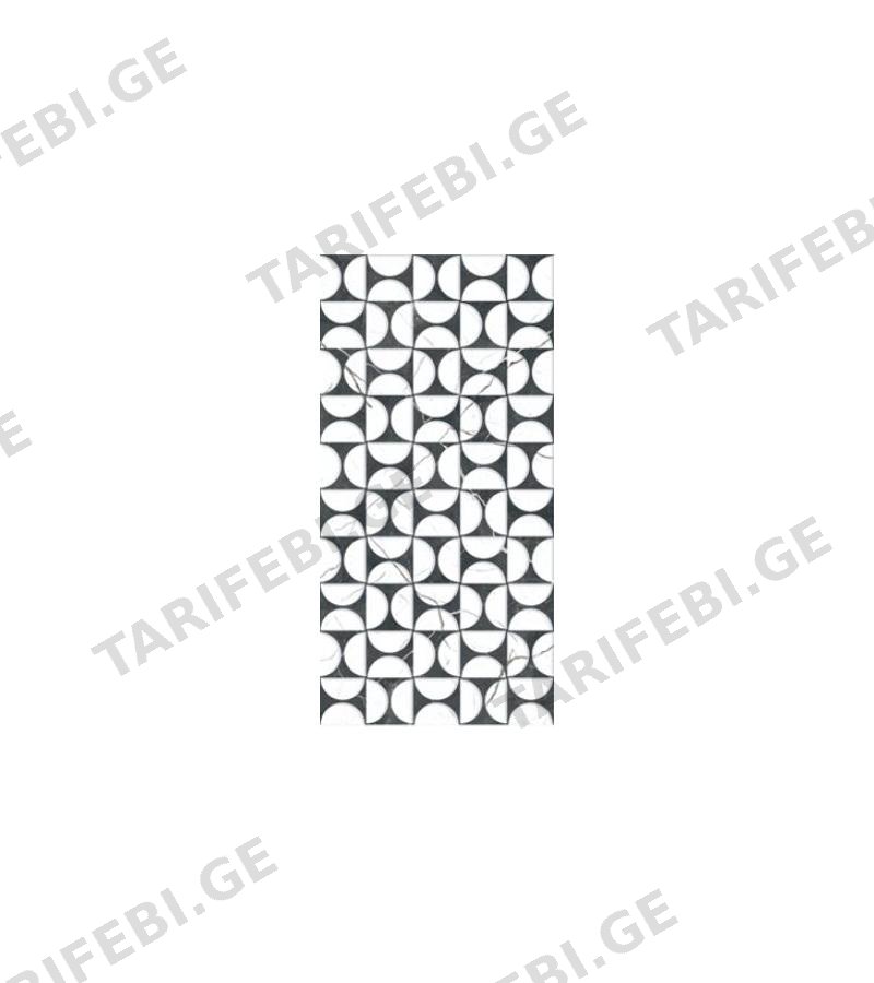 კერამიკ. ფილა EROS GEOMETRIC WHITE MOTIF SERAMIKSAN 30*60