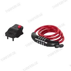 ბოქლომი ტროსით კოდირებული Hermex 43924 CB-8C