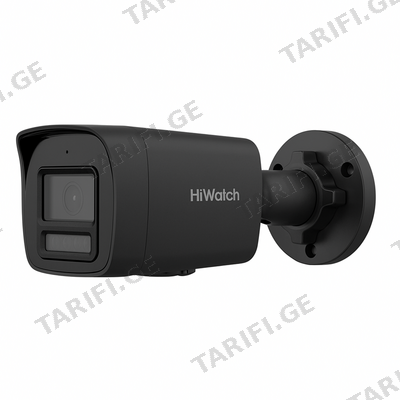 კამერა IP Hiwatch,DS-I450L(D) 2.8mm,BLACK,IP,4mp,Bullet,ColorVuFix,IR30m,,