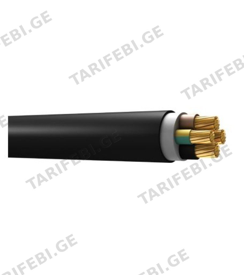 ელ. სადენი 5 * 16 mm2 N2XH მრავალწვერა UNAL CABLO