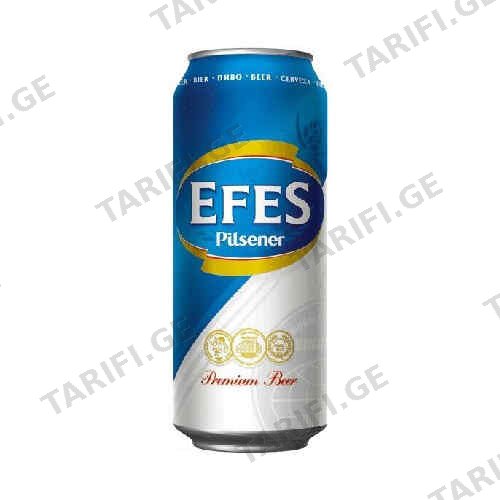 ლუდი /ეფესი/ ქილა 500მლ