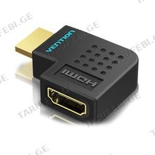 VENTION AIBB0 HDMI Male to Female Adapter 90 Degree