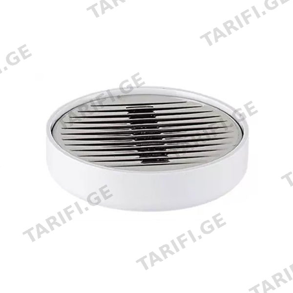 სასაპნე P.NOVA, LENOX SOAP DISH, WHITE