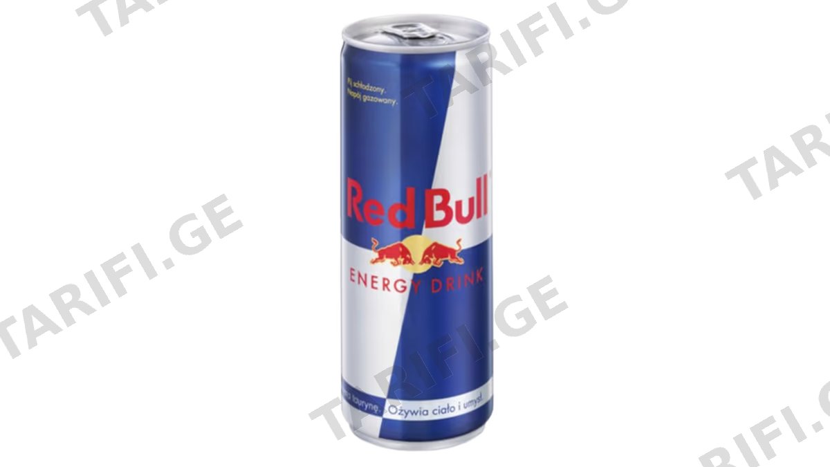ენერგეტიკული სასმელი Red Bull - 0.25L