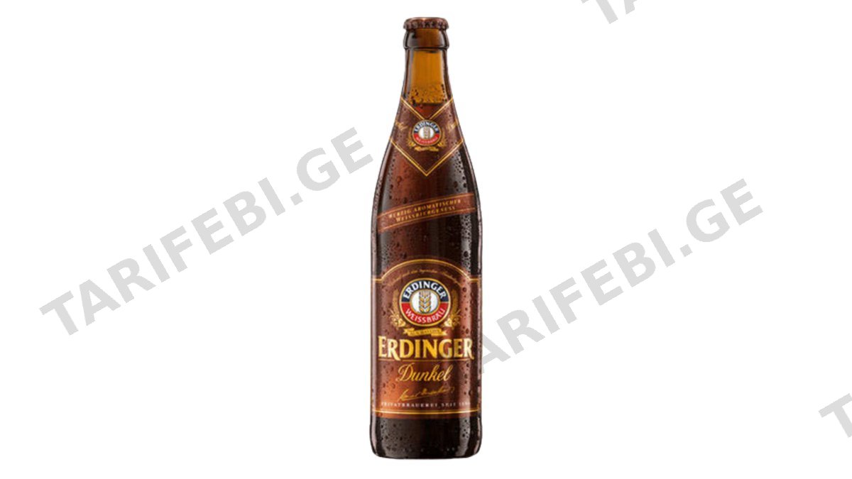 ლუდი Erdinger, მუქი - 0.5L