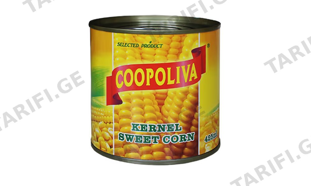 COOPOLIVA სიმინდი 425მლ x24