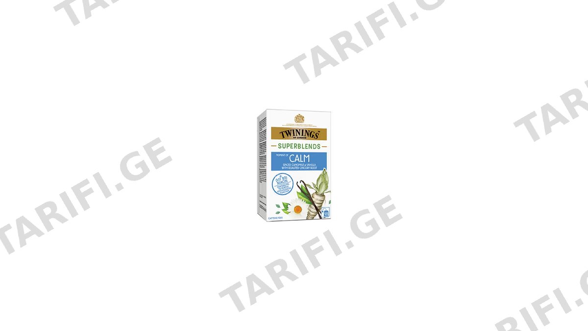 TWININGS სუპერბლენდი დამამშვიდებელი 18ც/70177229610