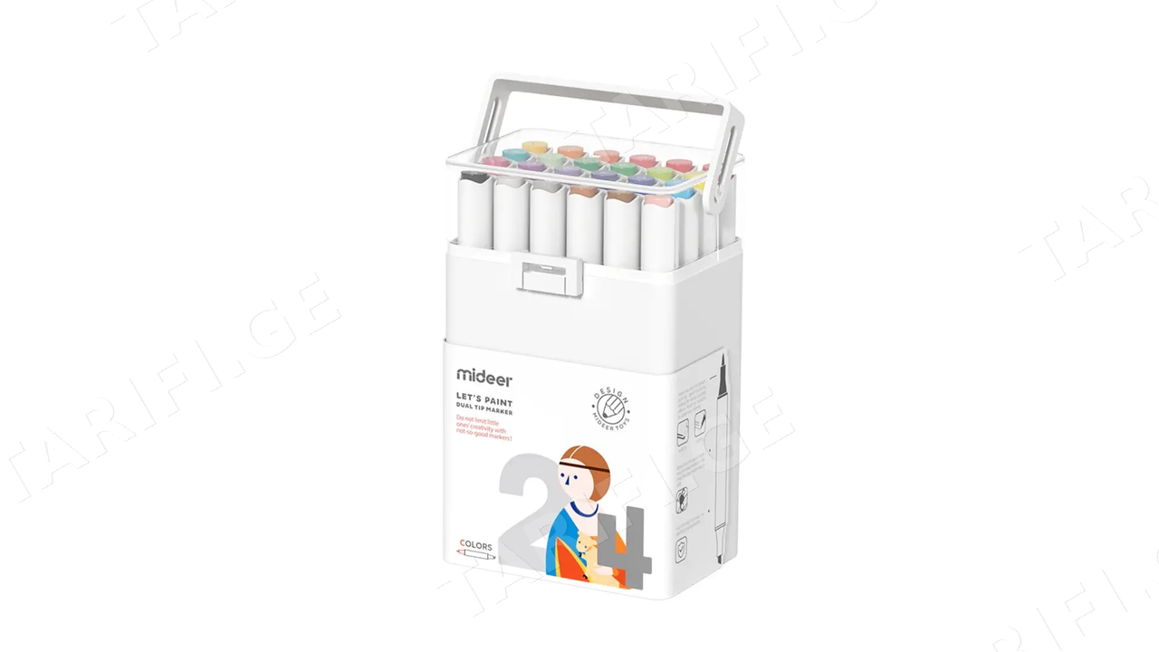 Dual Tip Markers – 24 Colors