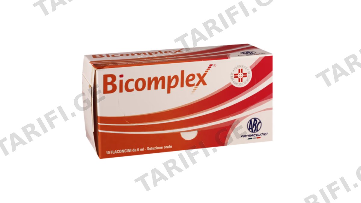 ბიკომპლექსი ფლაკ.6მლ.N10
