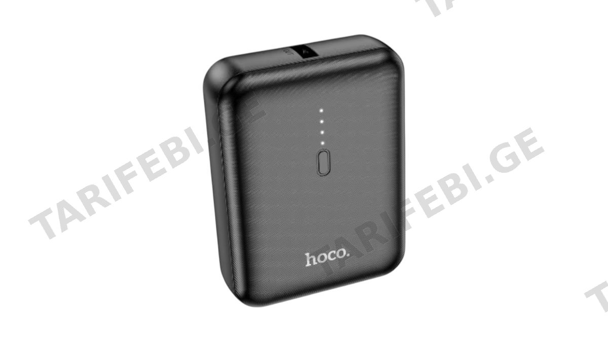 Hoco.  J96 Mini Power Bank 5000mAh - Black