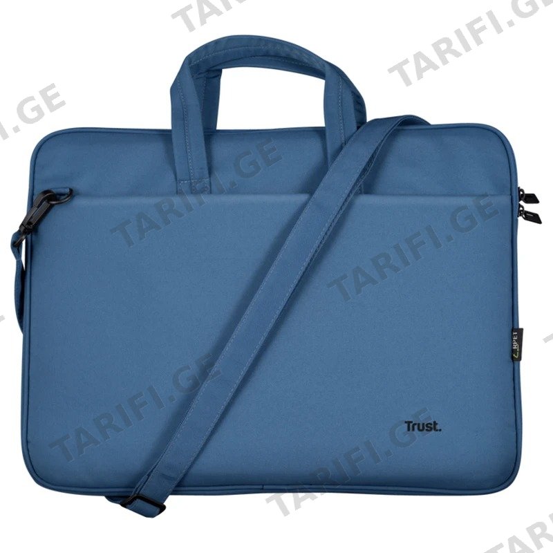 ნოუთბუქის ჩანთა TRUST BOLOGNA ECO BLUE 16 ინჩი