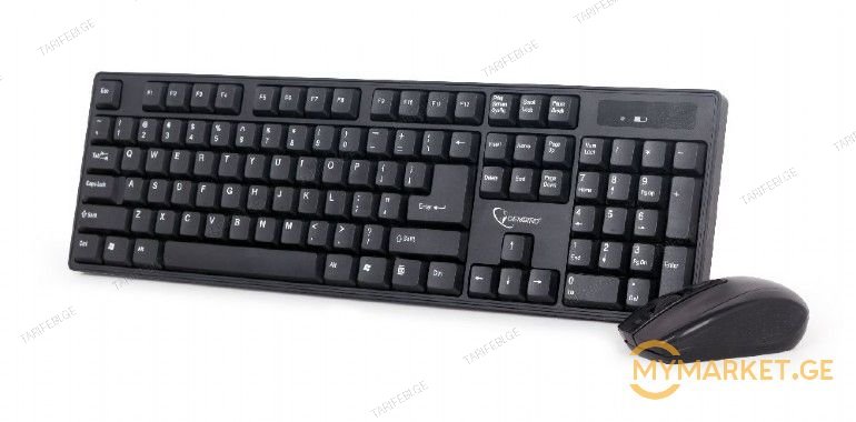 KBS-W-01 (Wireless desktop set, US layout, black)