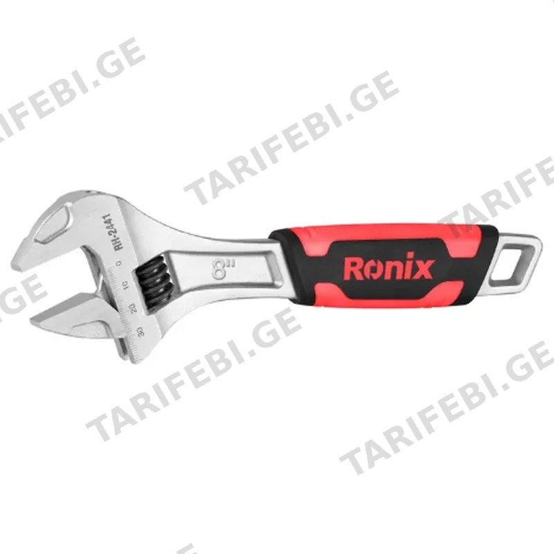 რეგულირებადი ქანჩის გასაღები RONIX RH-2441 8 ინჩი