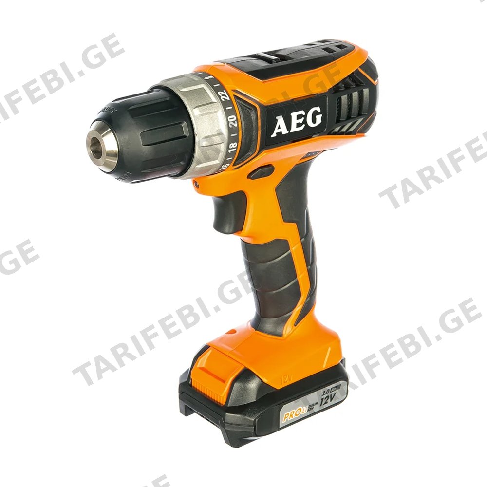 სჭვალსახრახნი AEG BS12G3LI-202C 12V