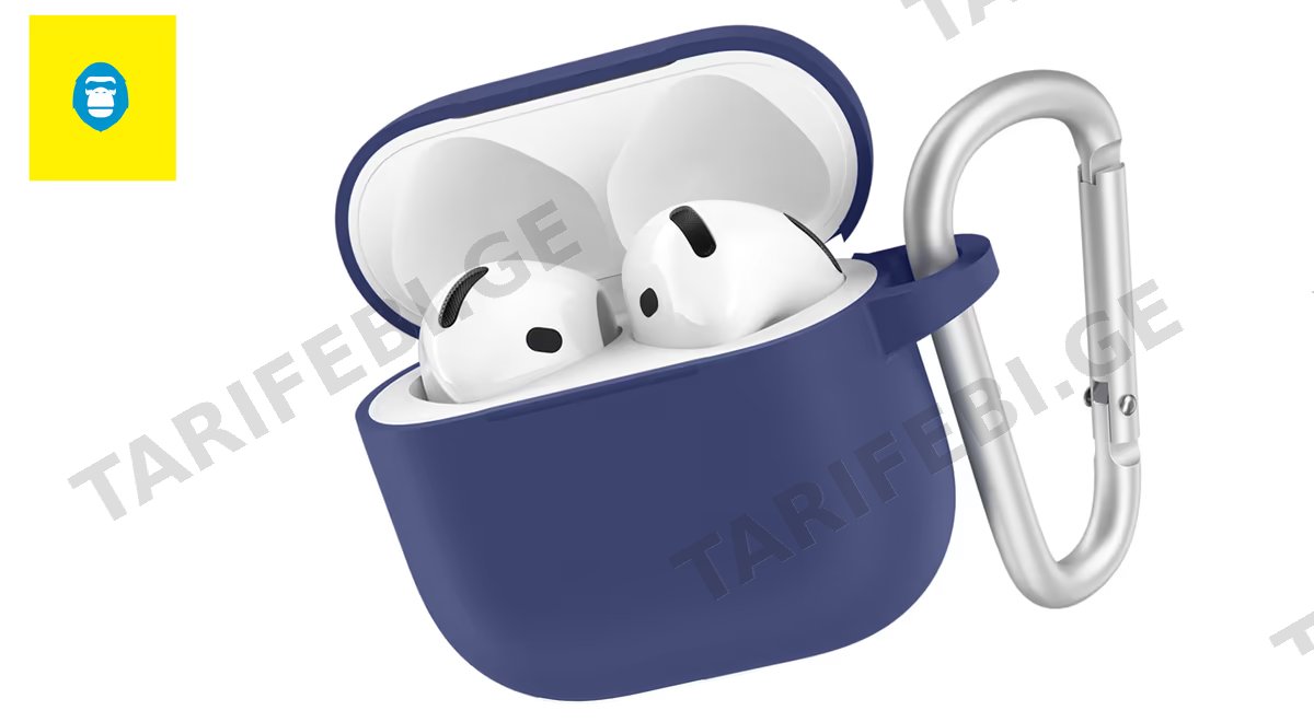 AirPods 4 Silicone Case - Sea Blue