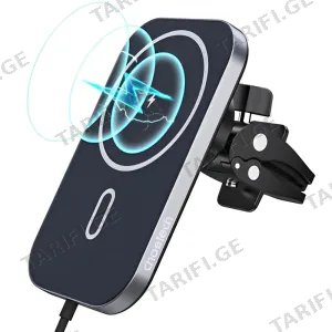 CHOETECH T200-F MAGNETIC 15W WIRELESS CAR CHARGER HOLDER FOR IPHONE 12 / 13