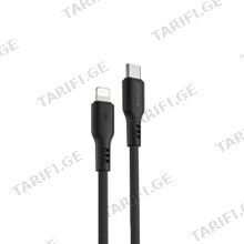 Cable Proove Rebirth Type-C to Lightning 3A (1m) black