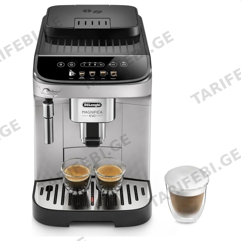 ავტომატური ყავის აპარატი DELONGHI MAGNIFICA EVO ECAM290.31.SB ვერცხლისფერი