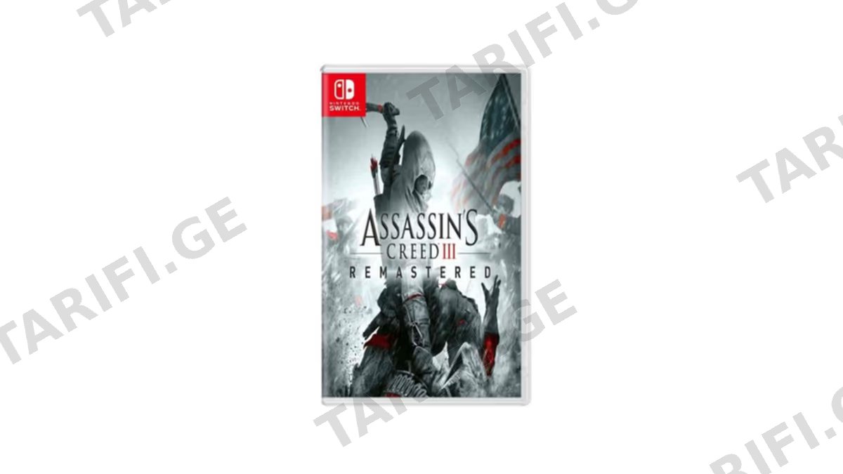 Nintendo Switch Game Assassins Creed 3 Remastered