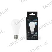 LED ნათურა A60 12W E27 6500K - 102502312 gauss BLACK