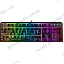 XTRFY XG-K4-RGB-R-RUS K4 სადენიანი მექანიკური კლავიატურა