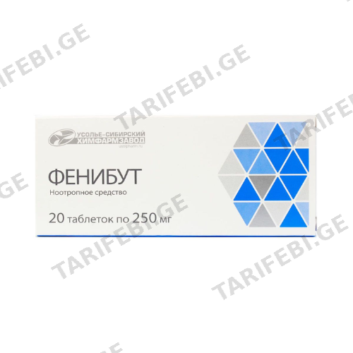 ფენიბუტი ტაბლეტი 250მგ #20